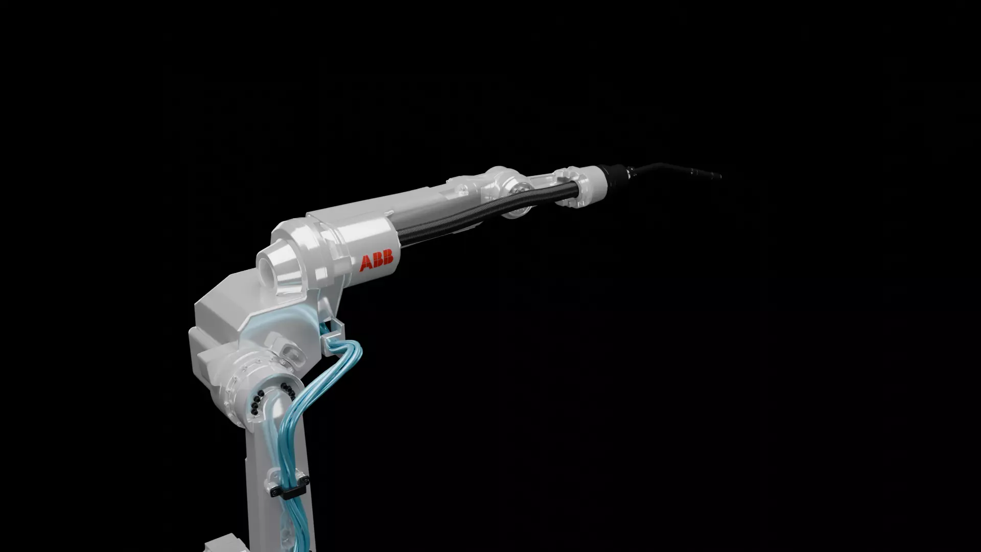 ABB IRB 1520ID Industrial Robotic Arm 3D Model High Detail 3D model_38