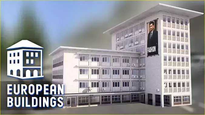 European Buildings - City Office B - Modular - Enterable