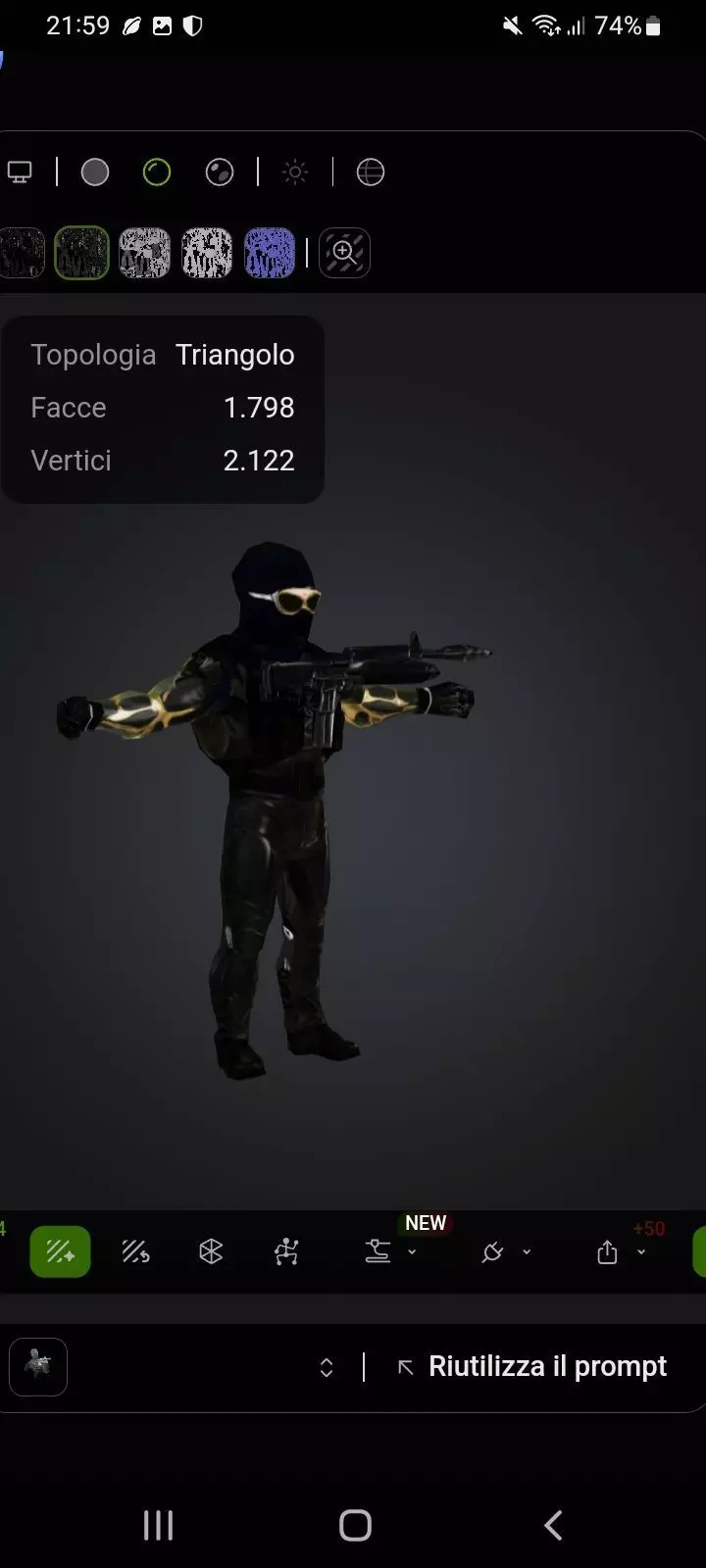 Model low poly cyberpunk Texture_3