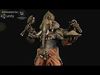 Ganesha Indian God Low-poly 3D model_1