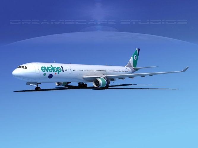 Airbus A330-300 Evelop 3D model