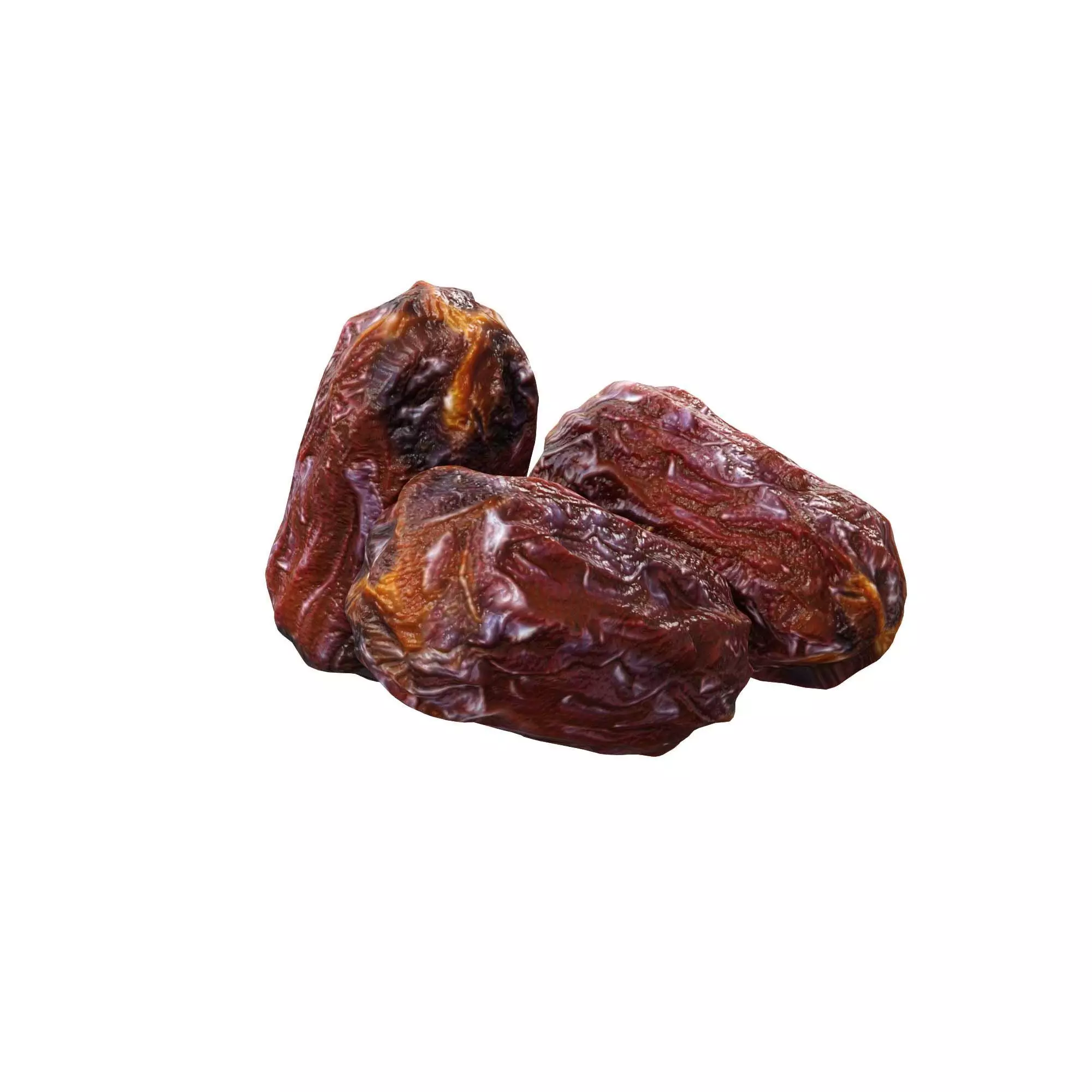 Dried Date 3D model_0