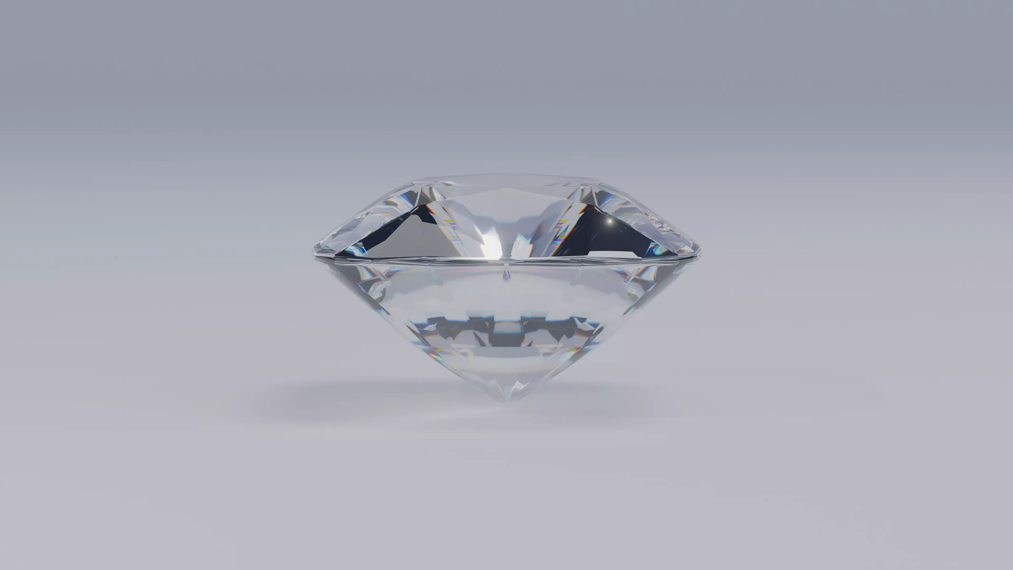Cushion Diamond Ideal Cut 3D model_6