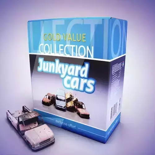 Junkyard cars collection