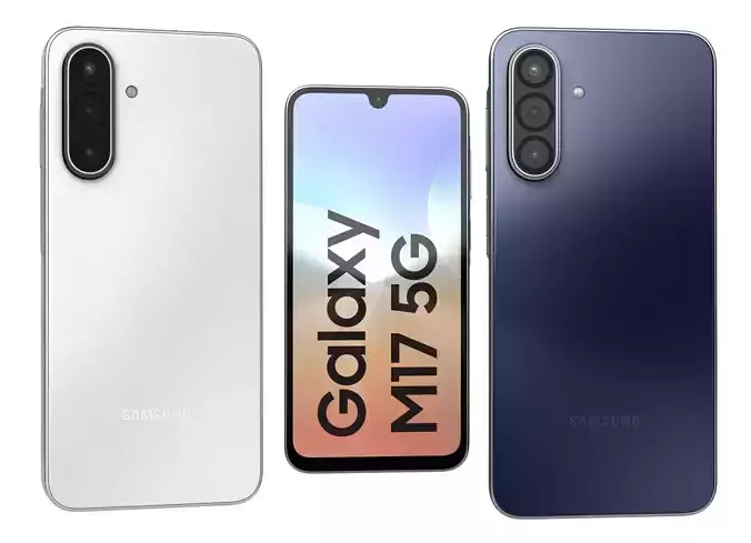 Samsung Galaxy M17 5G Black And Silver