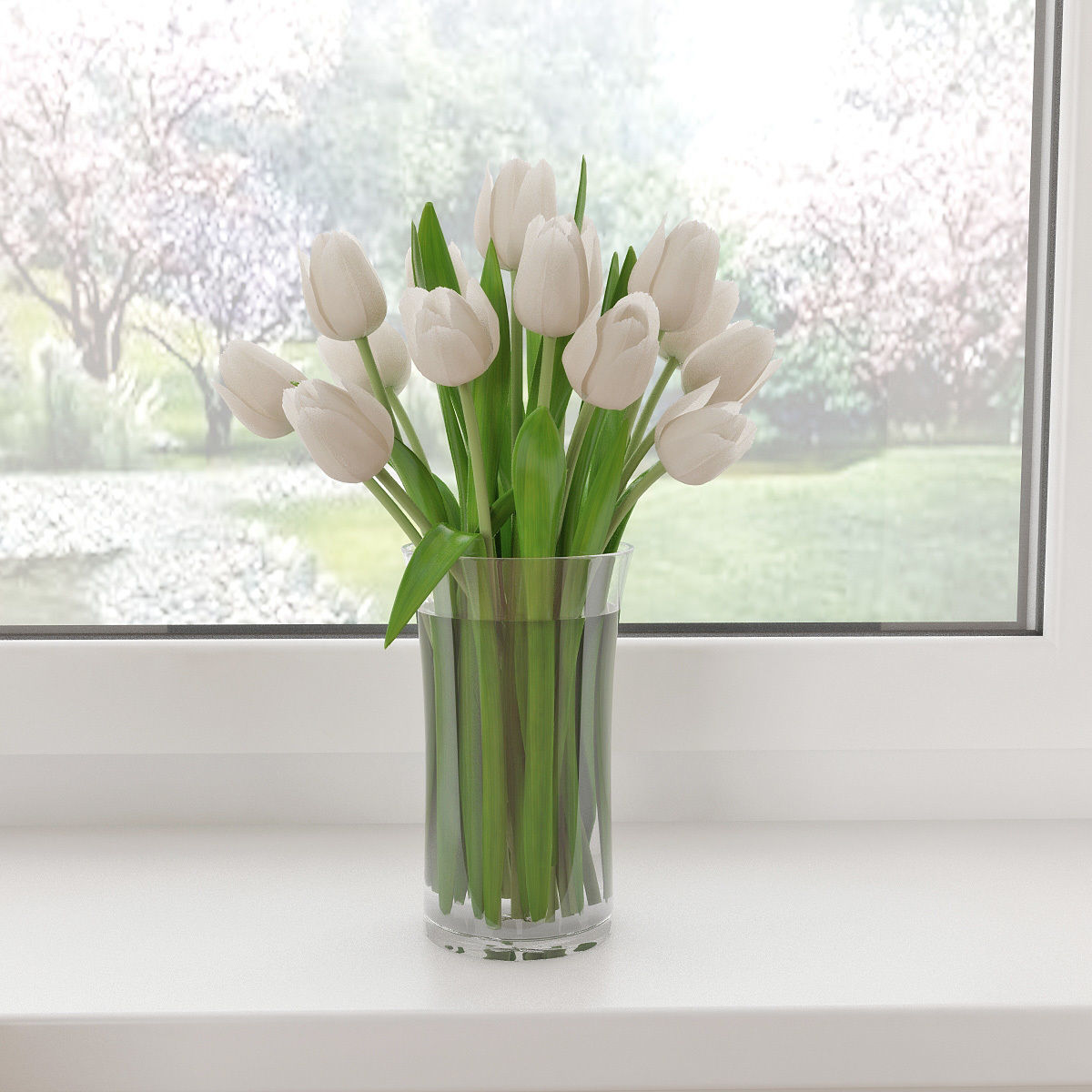 Tulips 02 3D model_10