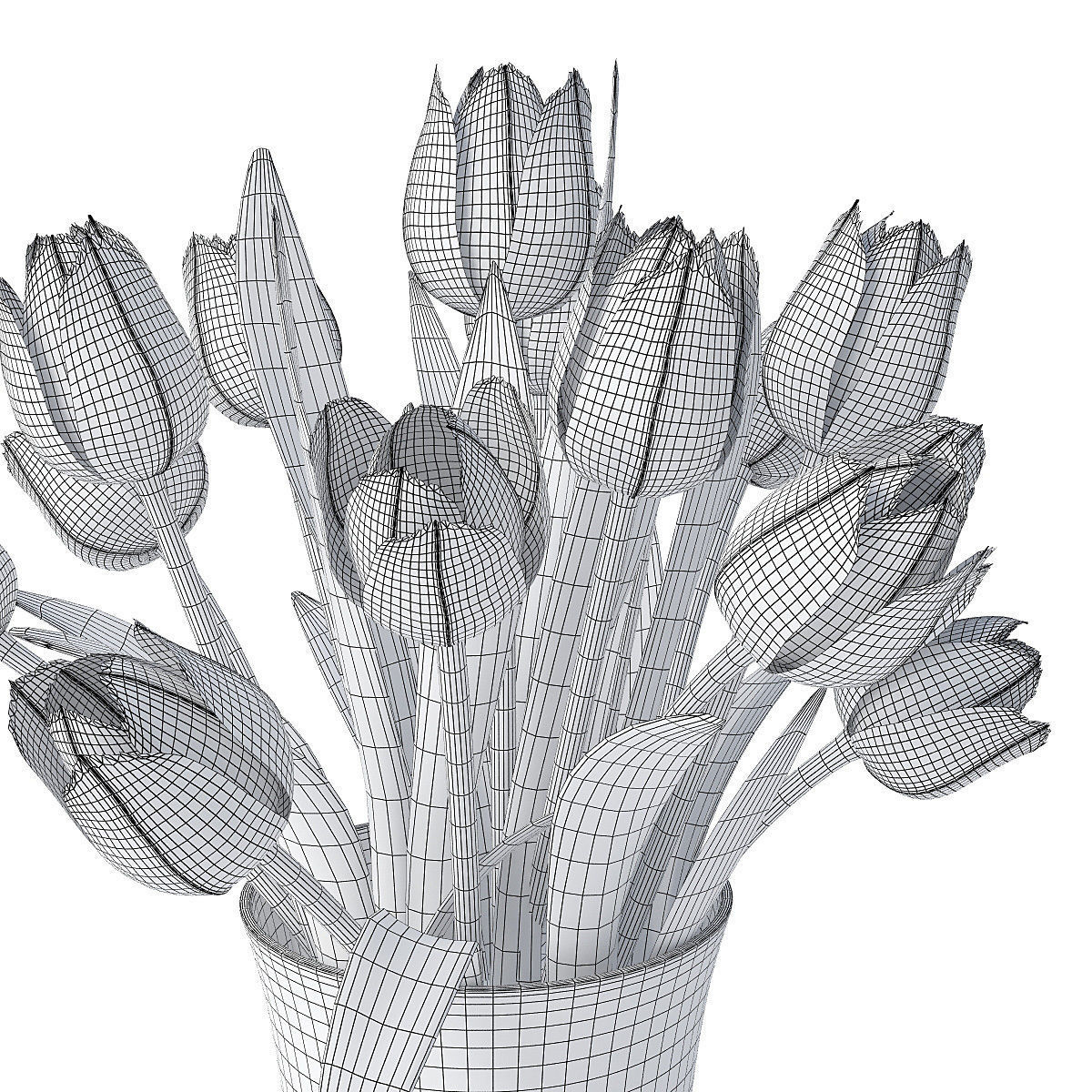 Tulips 02 3D model_7
