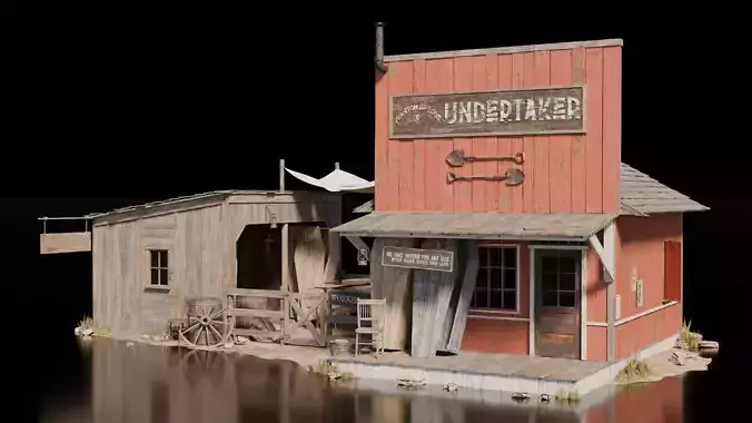 Wild West Building House