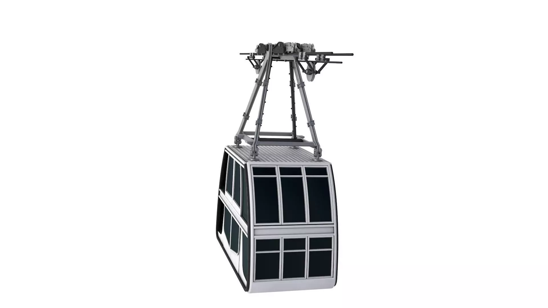 Cableway Cabin Vanoise Express 3D model_3