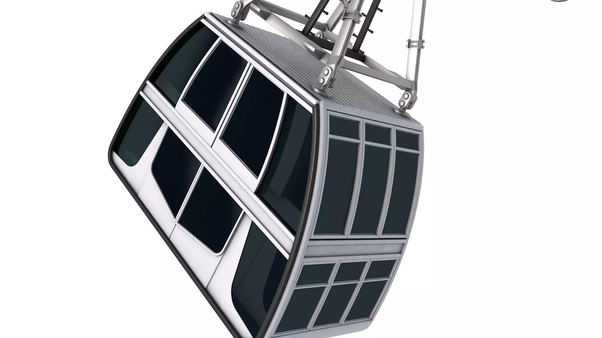 Cableway Cabin Vanoise Express 3D model_4