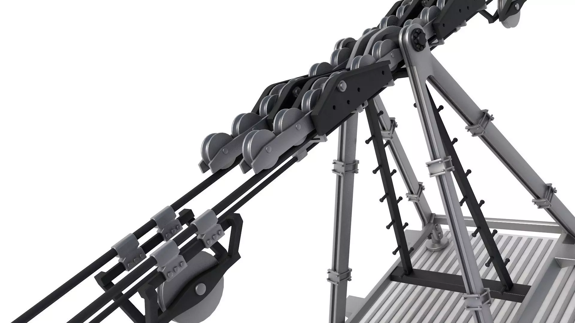 Cableway Cabin Vanoise Express 3D model_1