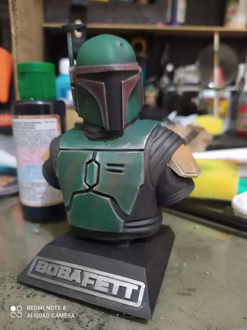 Boba Fett bust 3D print model