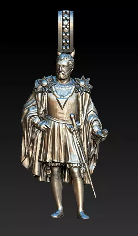 Dark Fantasy  Gothic Pendant Collection   3D print model_2