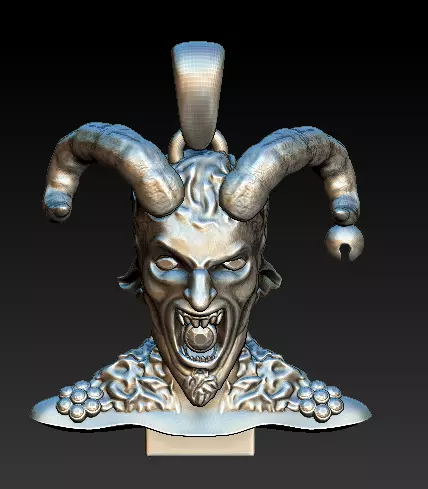 Dark Fantasy  Gothic Pendant Collection   3D print model_9