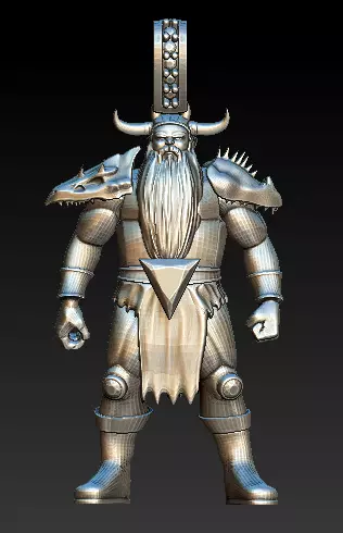 Dark Fantasy  Gothic Pendant Collection   3D print model_6