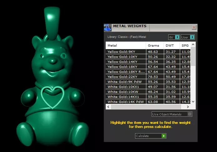 Dark Fantasy  Gothic Pendant Collection   3D print model_21