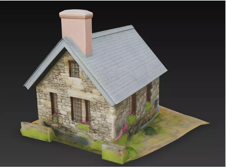Small Cottage -3D Free 3D model