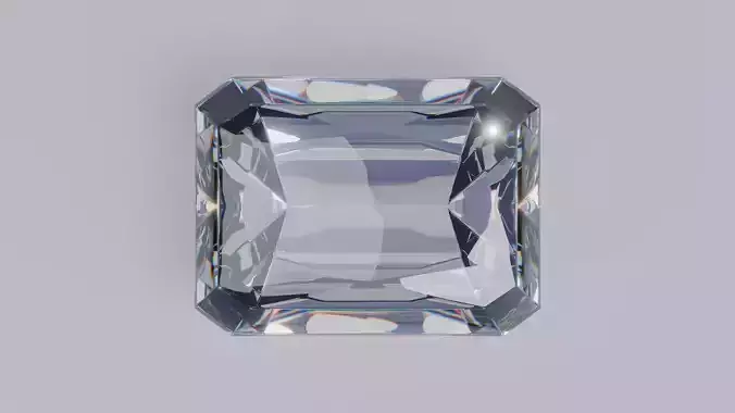 Emerald Diamond Ideal Cut
