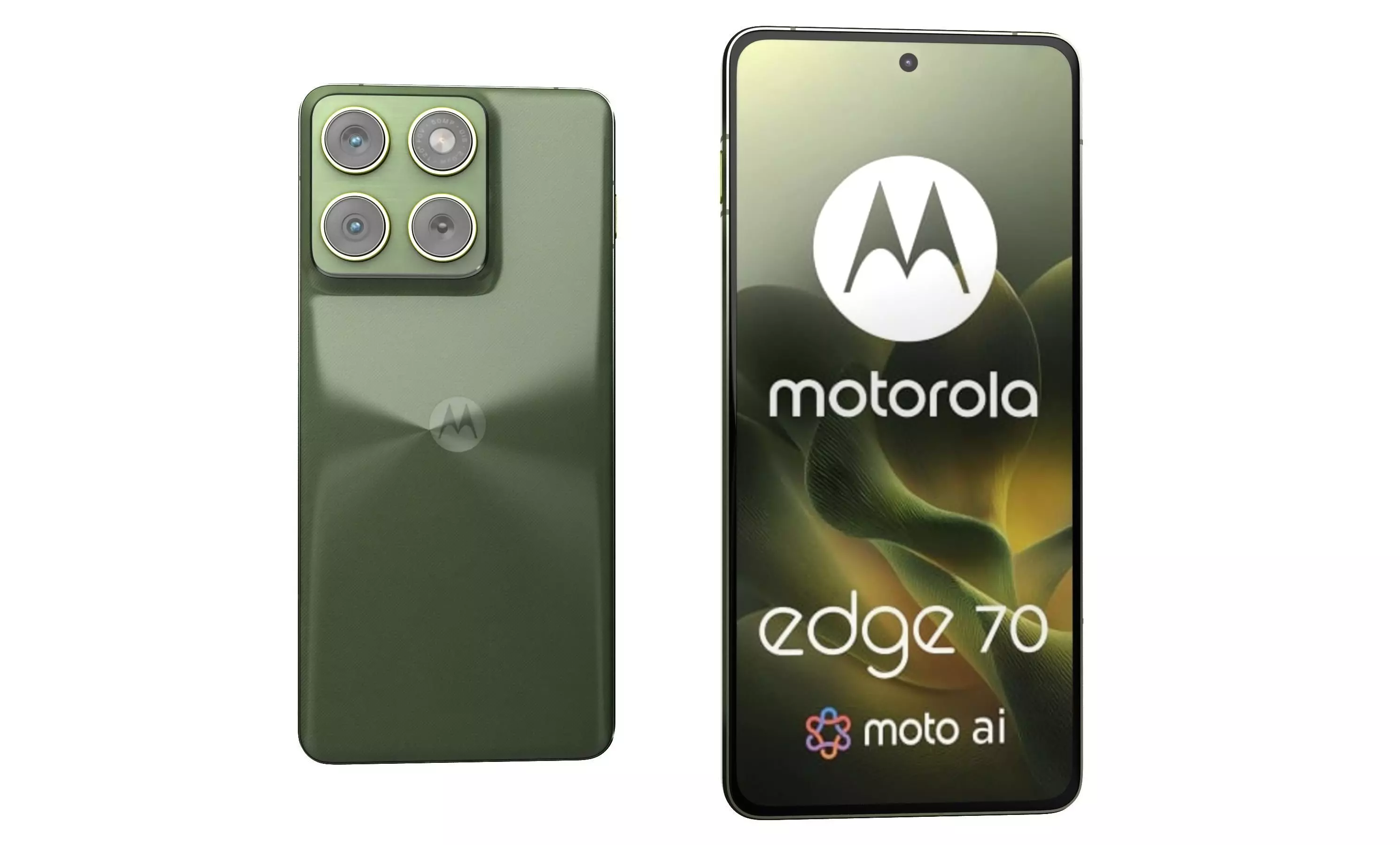 Motorola Edge 70 Green 3D model | CGTrader