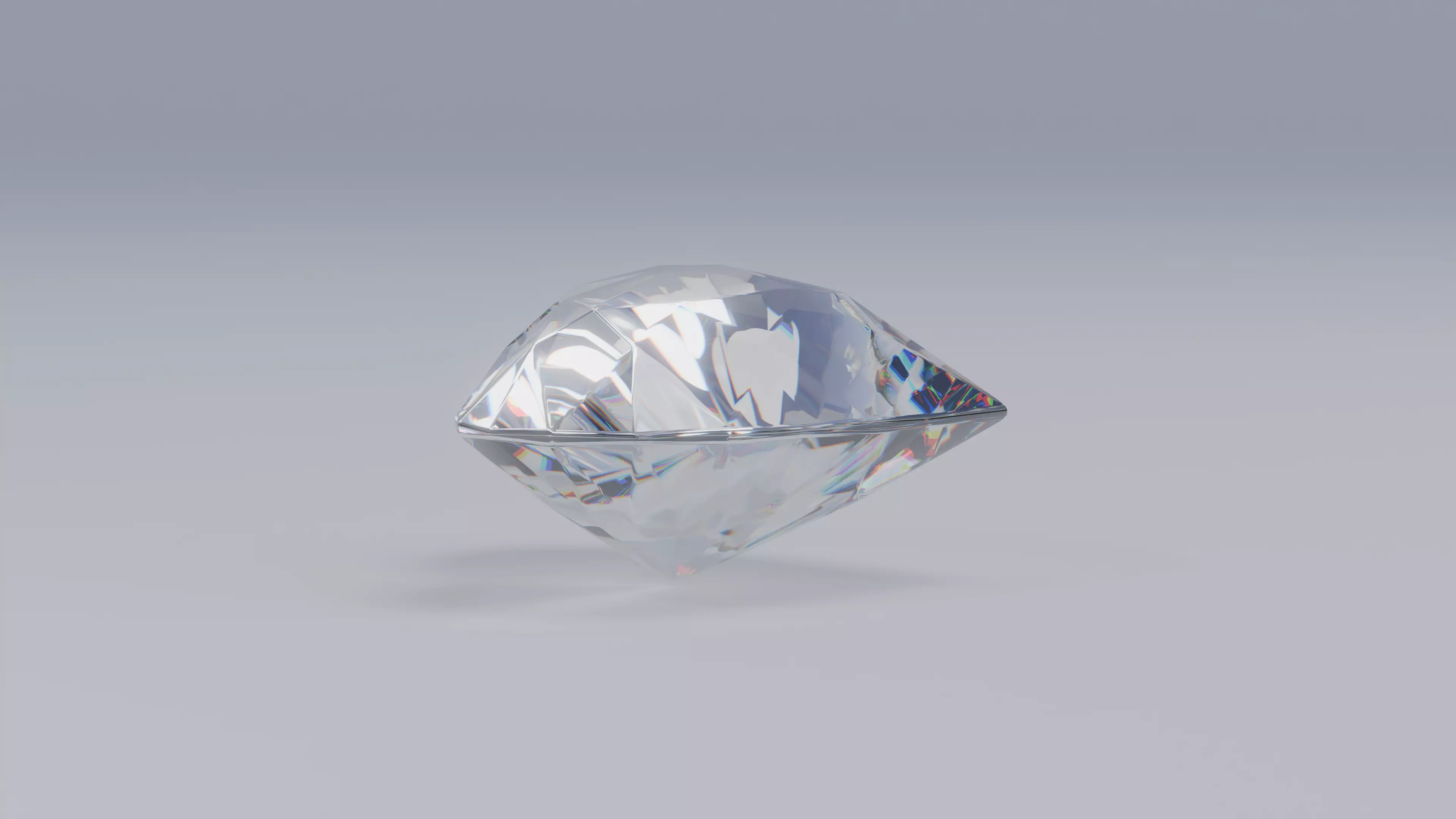 Heart Diamond Ideal Cut 3D model_6