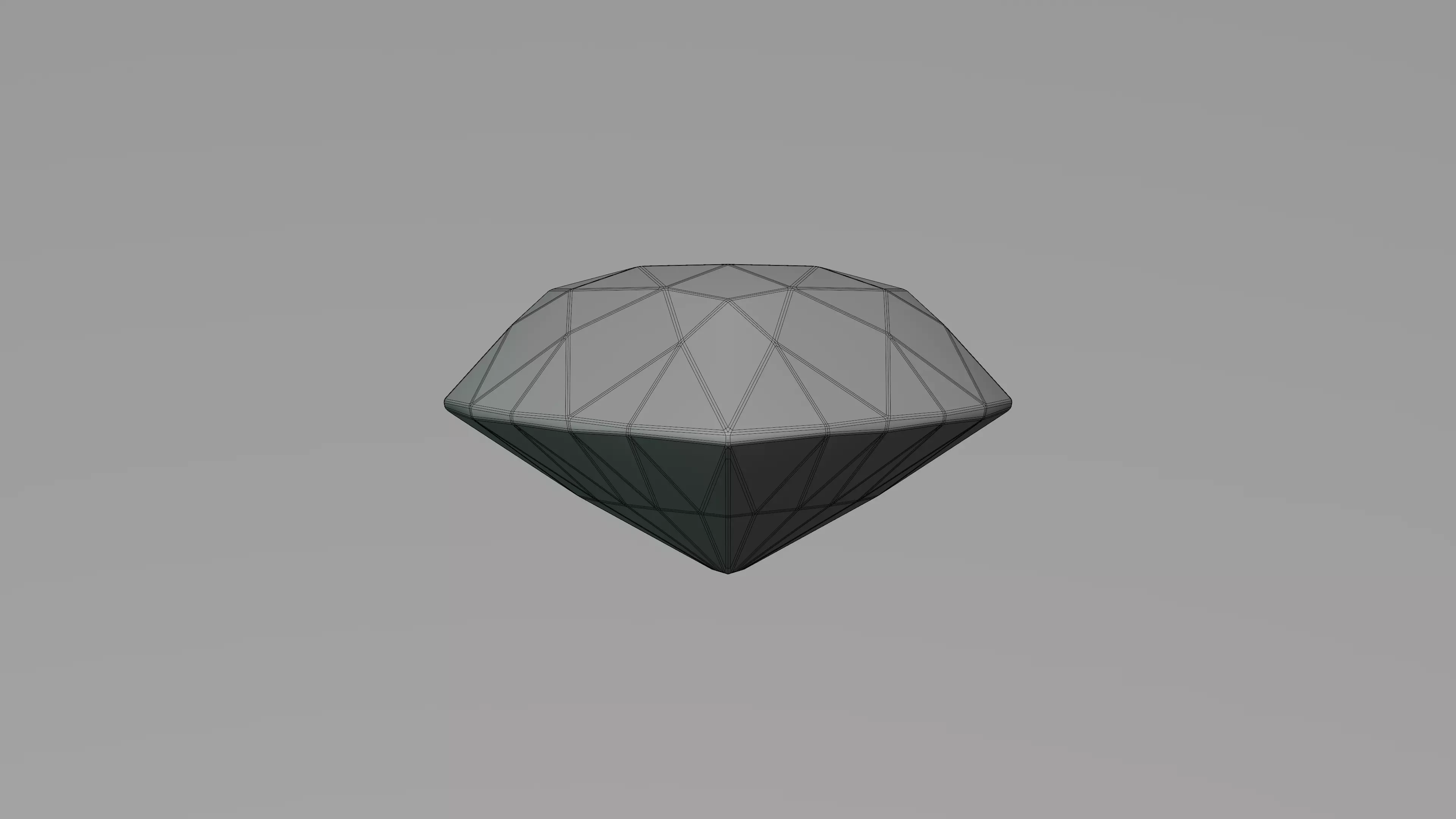 Heart Diamond Ideal Cut 3D model_5