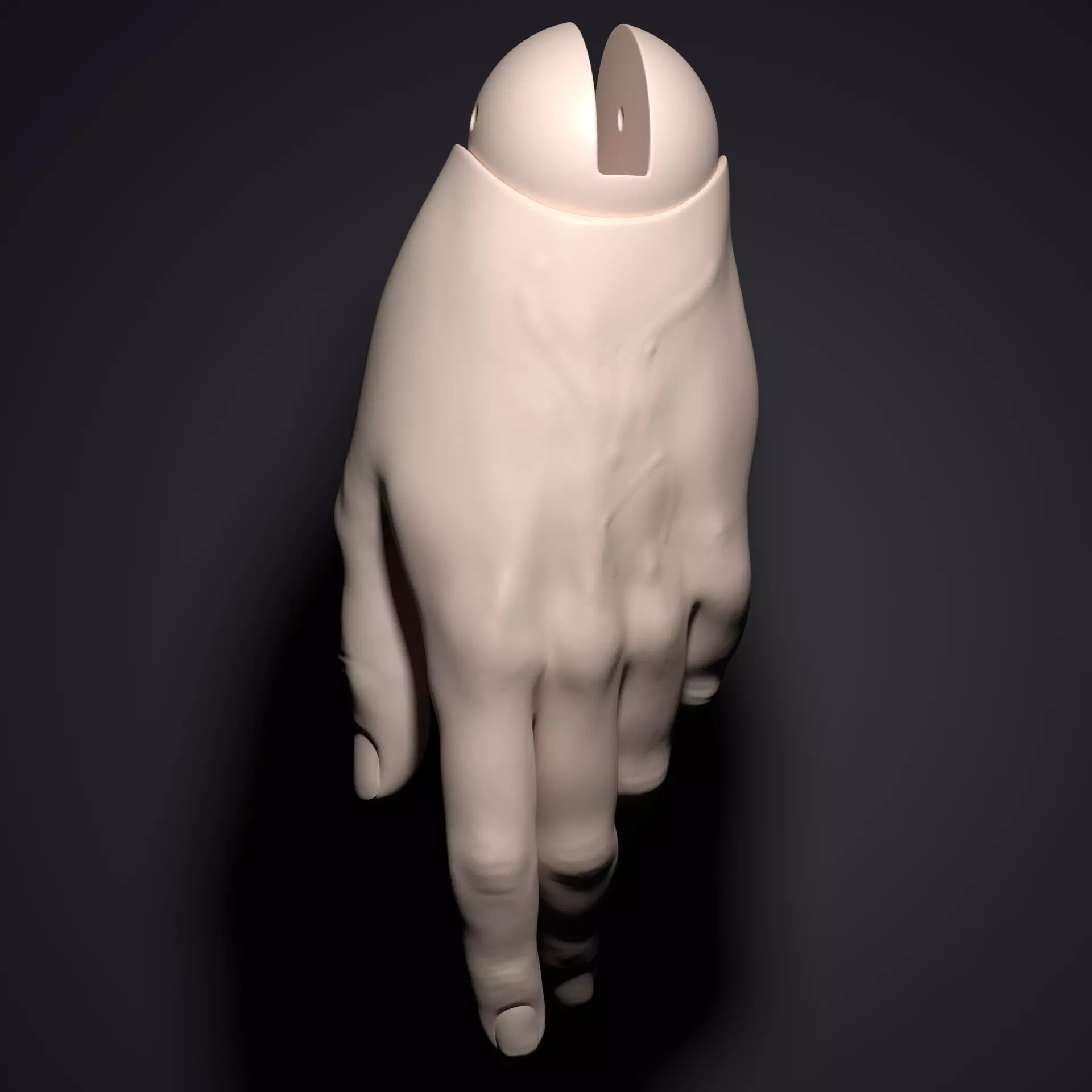 Model DF - Sculpted Hands for Ball-Jointed Doll 3D model_1