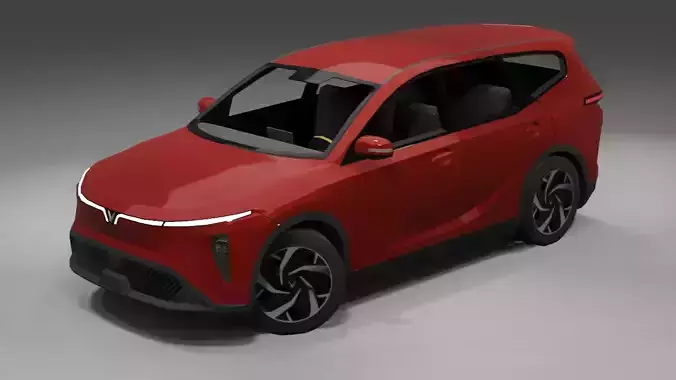 2025 Vinfast Limo Green Limogreen  Low-poly 3D model