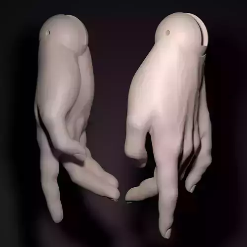Model SD - Realistic 3D Hands for BJD Doll