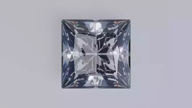 Princess Diamond Ideal Cut