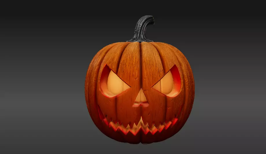 Jack o Lantern Lantern 3D Print Model Halloween Pumpkin Light 3D print model_7