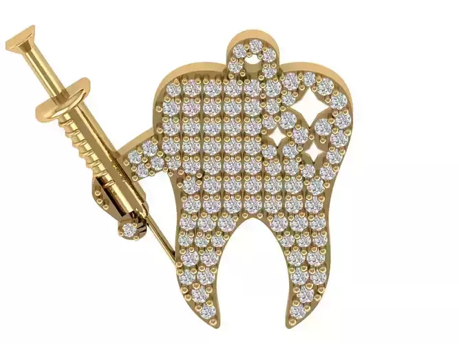 TEETH HIPHOP PENDANT