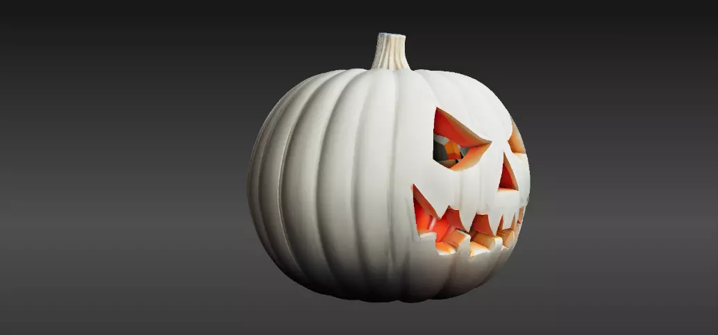 Classic Jack o Lantern Lantern 3D Print Model 3D print model_3