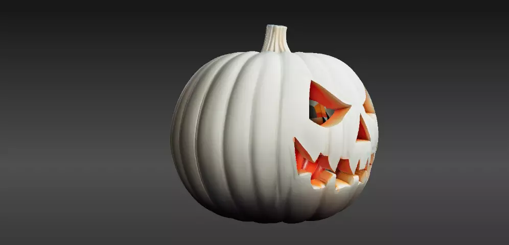 Classic Jack o Lantern Lantern 3D Print Model 3D print model_4