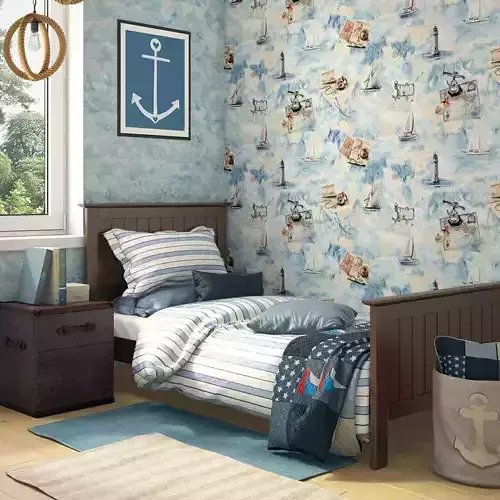 Nautical Kids Wallpaper 
