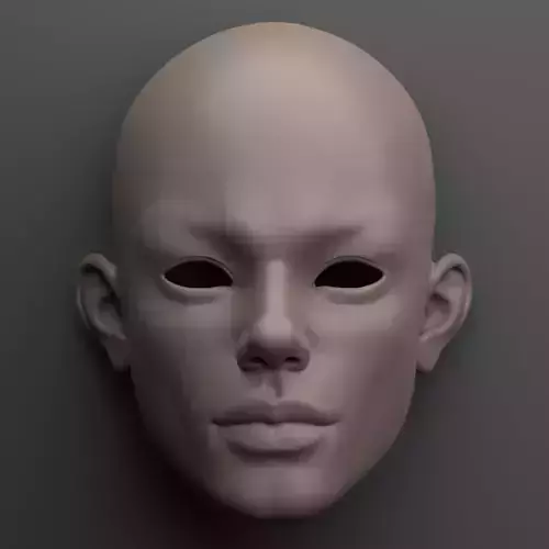 Anthony - Male BJD Head STL Perfect for DIY Doll