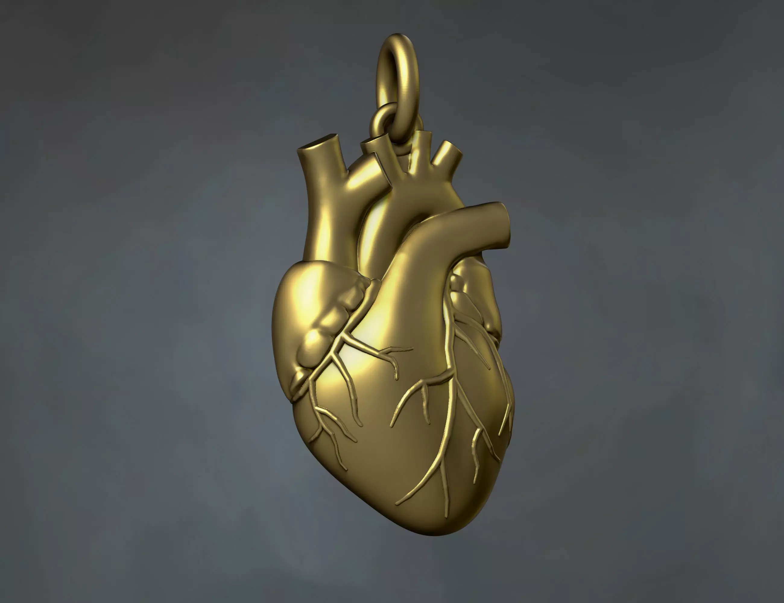 Heart Pendant 3D print model