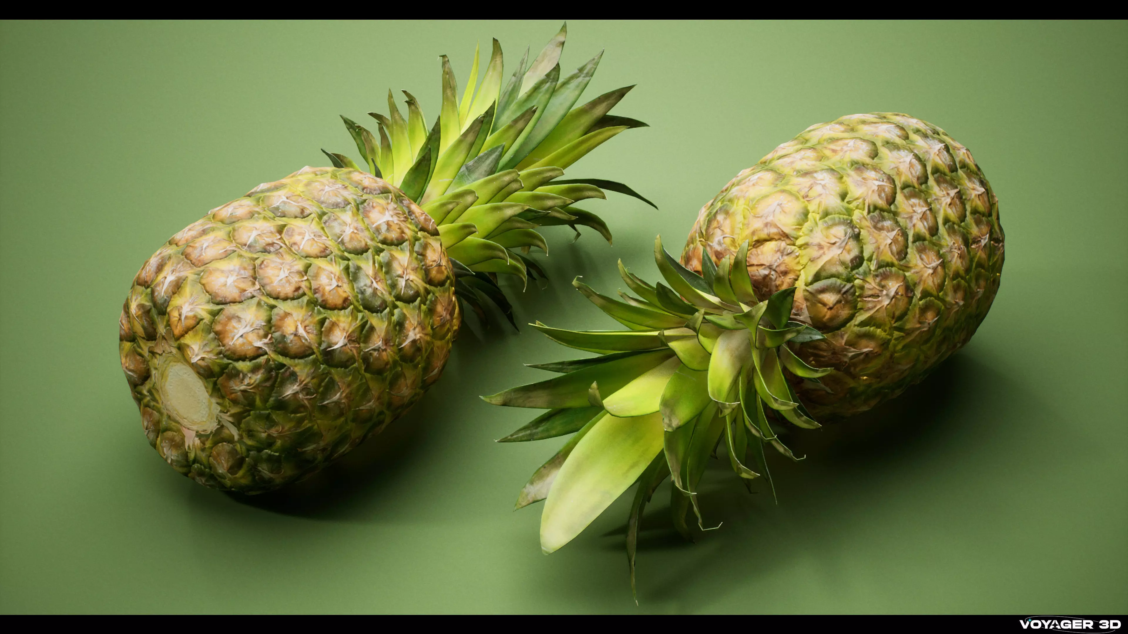 Scanned Fruit Pack Vol 01 Low-poly 3D model_6