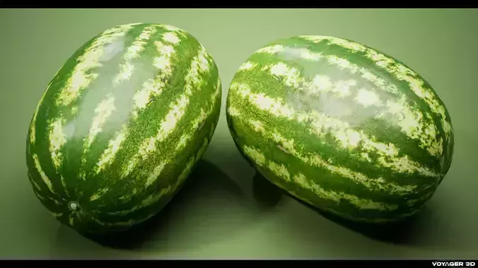 Scanned Fruit Pack Vol 01 Low-poly 3D model 5