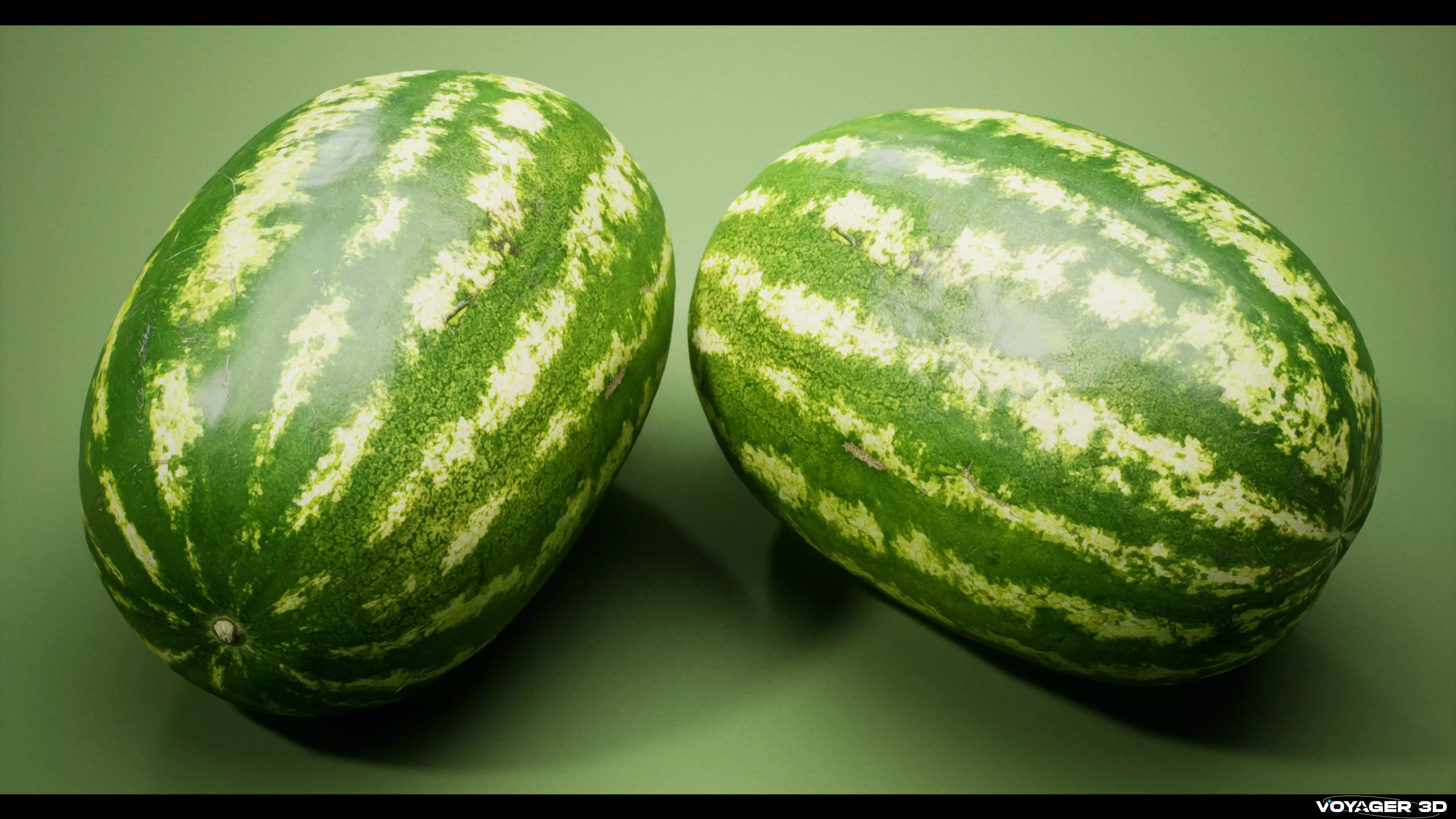 Scanned Fruit Pack Vol 01 Low-poly 3D model_4