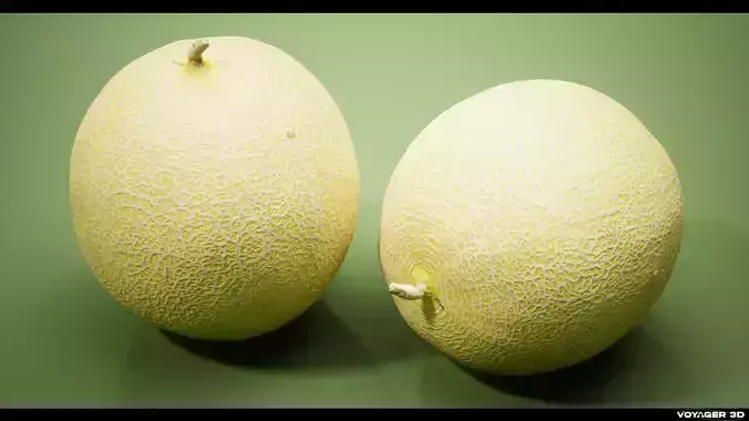 Scanned Fruit Pack Vol 01 Low-poly 3D model 4