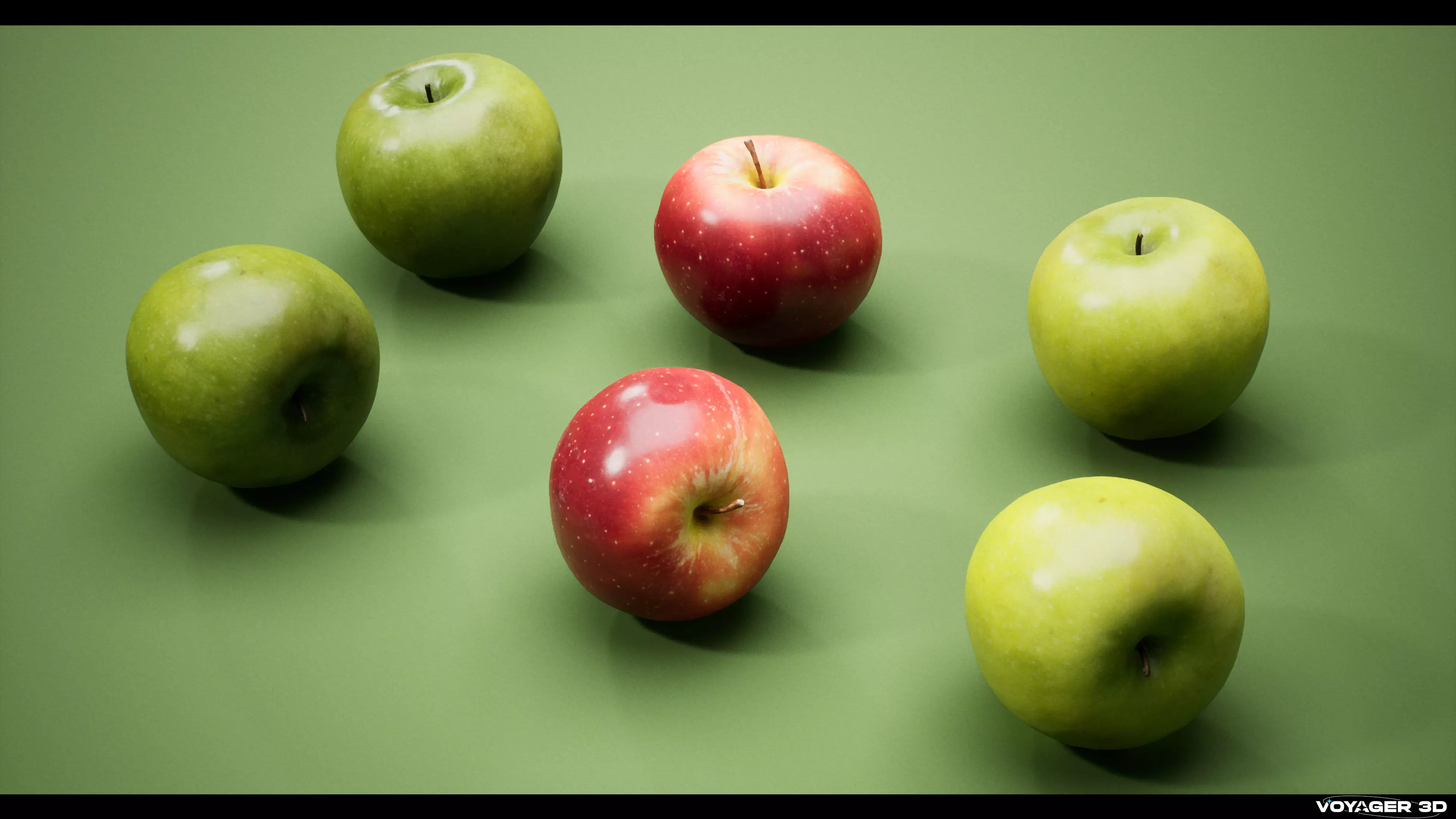 Scanned Fruit Pack Vol 01 Low-poly 3D model_8