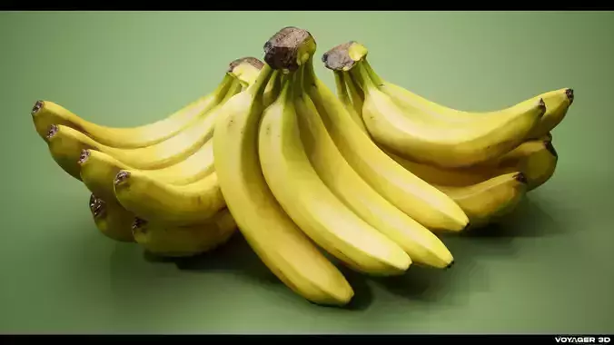 Scanned Fruit Pack Vol 01 Low-poly 3D model 3
