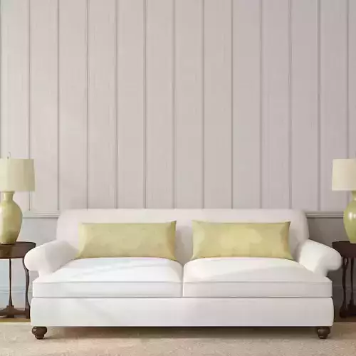 Ivory Pearl Stripe Wallpaper 