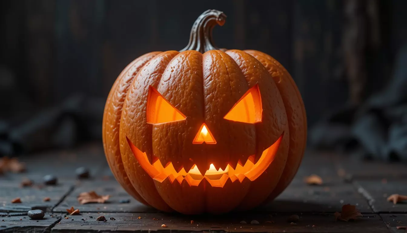 Jack o Lantern Lantern 3D Model Pumpkin Halloween Low-poly 3D model_0