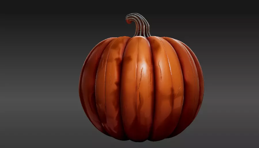 Jack o Lantern Lantern 3D Model Pumpkin Halloween Low-poly 3D model_5