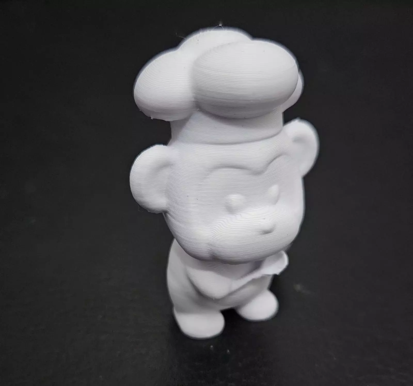 Chef Monkey 3D print model_8