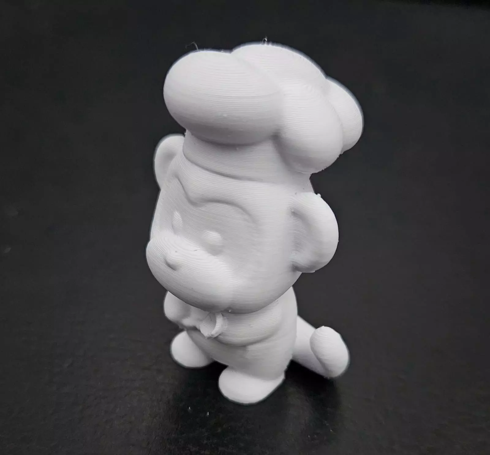 Chef Monkey 3D print model_7