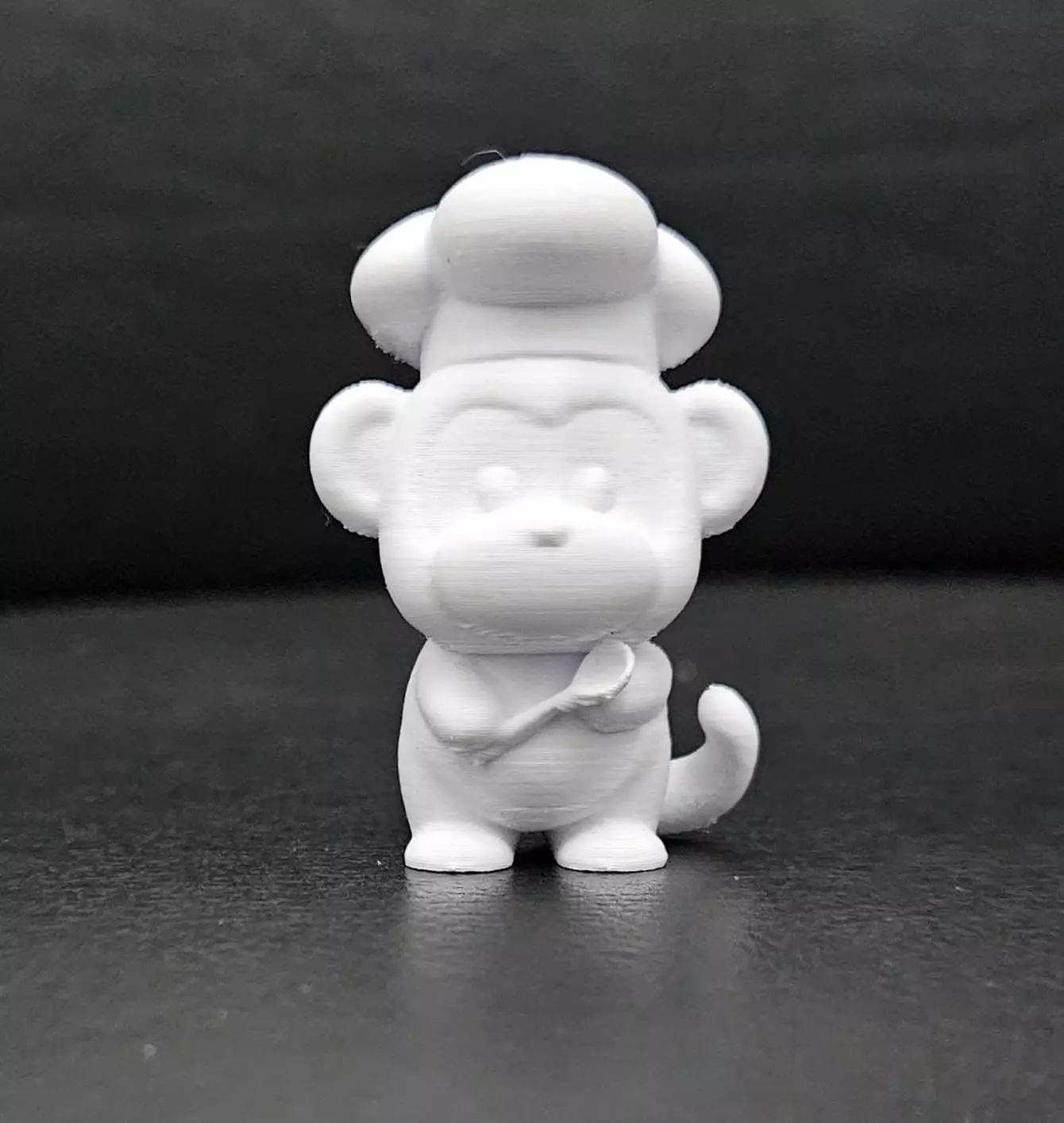 Chef Monkey 3D print model_4