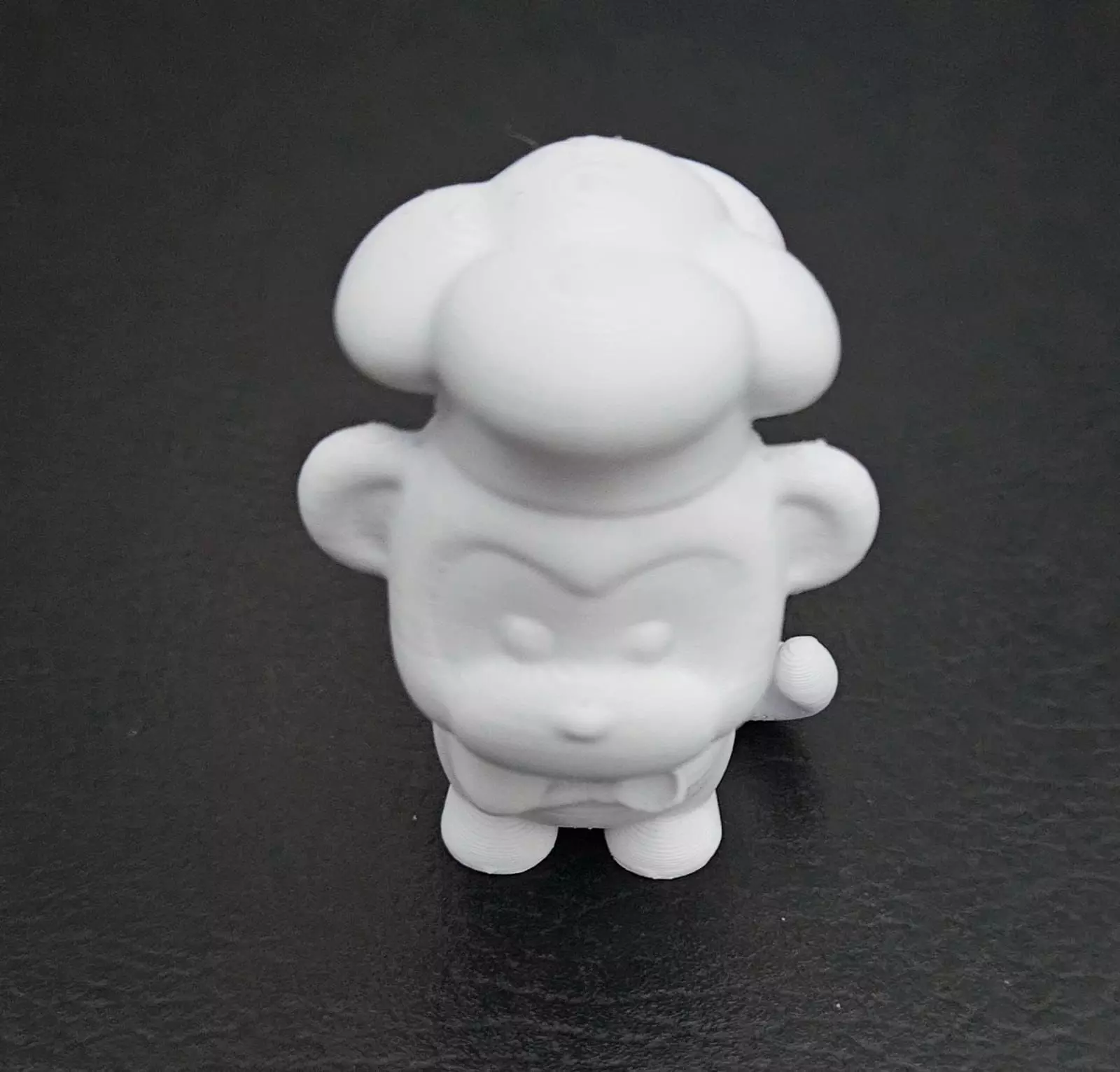 Chef Monkey 3D print model_12