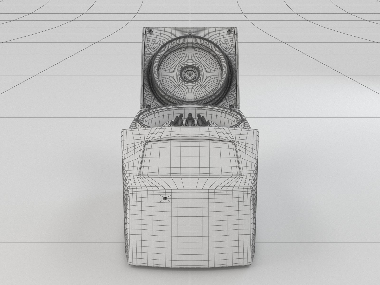 Hettich Blood Centrifuge EBA 200 S 3D model_7